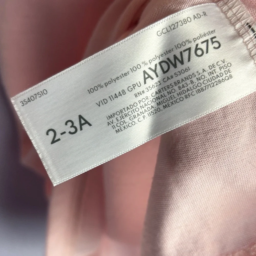 Carter's Pink Unicorn Nightgown With Unicorn Graphic Magical Dreams